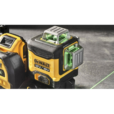 Лазерный нивелир DeWALT линейный 10.8/12/18В XR Li-Ion, зеленый луч, 1x2Ah 18V, TSTAK (DCE089D1G18) Винница - изображение 4