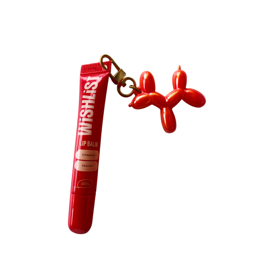 Бальзам-блиск для губ Velvet Coral WiSHLiST Lip Gloss Balsam, 10 мл + Іграшка-брелок Киев