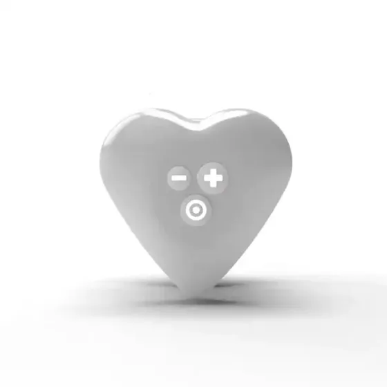 Вібратор для клітора Mystim Heart´s Desire White, 8 режимів, дуже потужний Львів