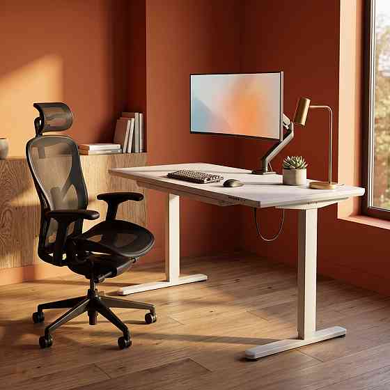 Регулируемый Стол Richman StandUp White Glass 1200 х 600 BST-12 new Днепр