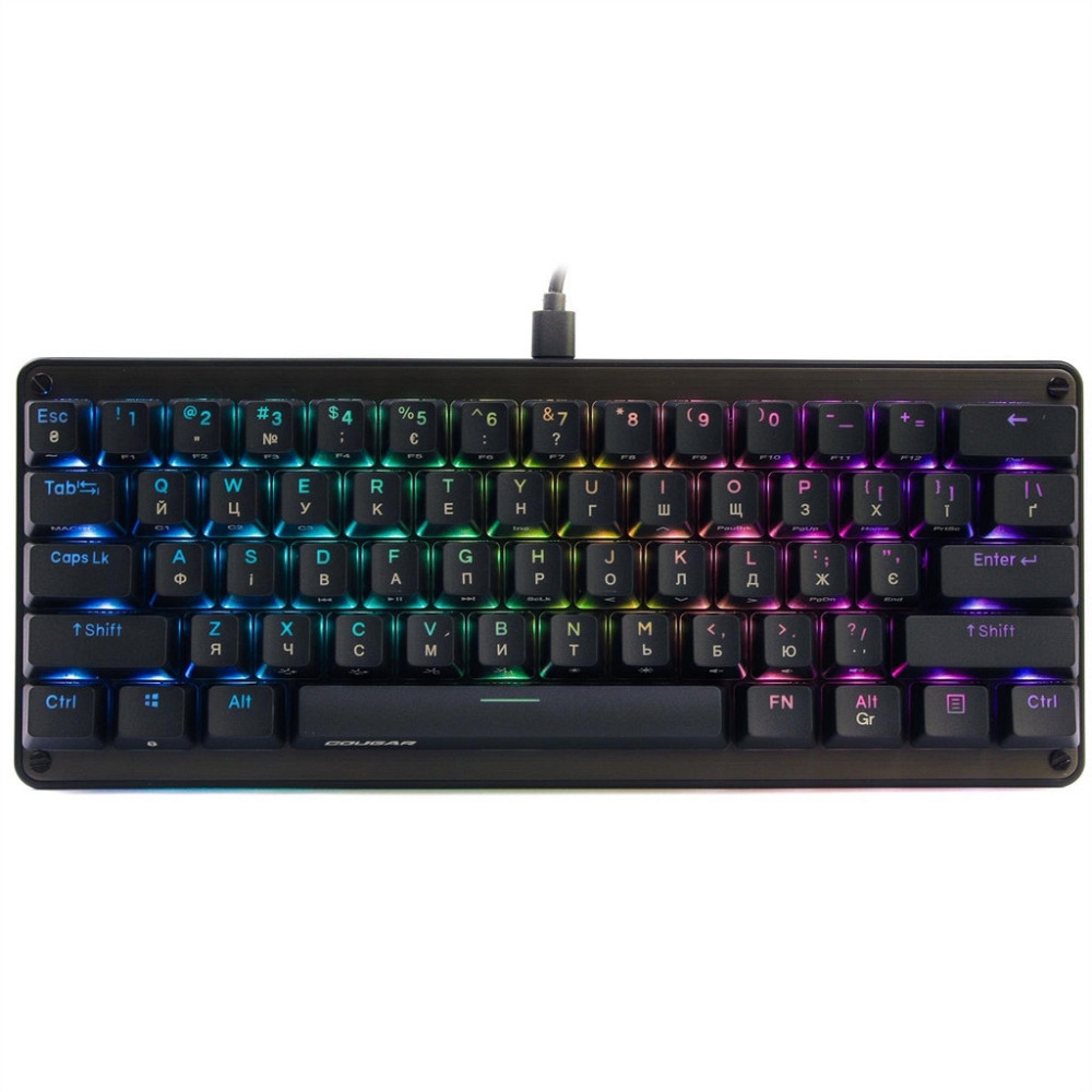 Клавіатура Cougar Puri Mini RGB Black Чорний Харків - фото 10