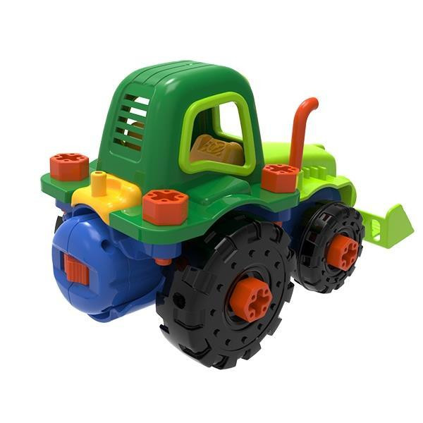 Конструктор Edu-Toys Трактор з шуруповертом 29 деталей (JS030) Харків - фото 6