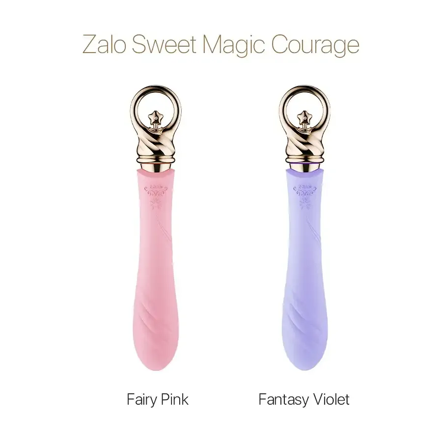 Вібратор для точки G із підігрівом Zalo Sweet Magic - Courage Fantasy Violet Львів - фото 8