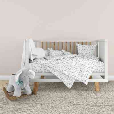 Детский постельный набор Home Line Тедди (кофейно-ментоловый) (181499) Винница