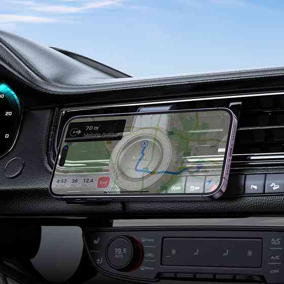 Автотримач для телефону HOCO H59 Магнітний чорний Київ