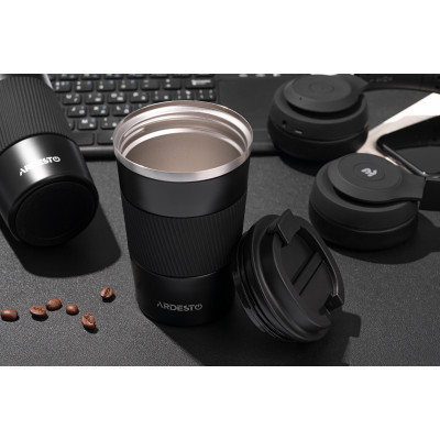 Термочашка Ardesto Urban 500 мл Чорна (AR2650TMB) Вінниця - фото 3
