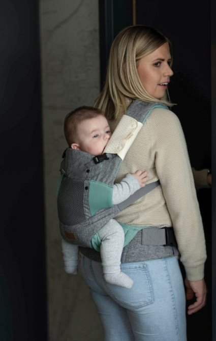 Сумка-кенгуру FreeON Easy Move 3 в 1,  mint-grey Київ - фото 4