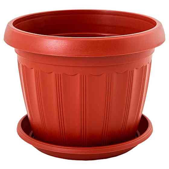 Цветочный горшок с подставкой 