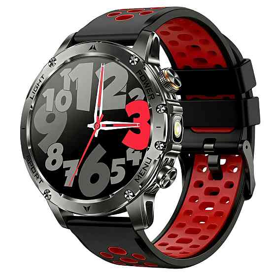 Розумний смарт-годинник Smart Power Ultra Brutal Red (3 ремінці) Київ