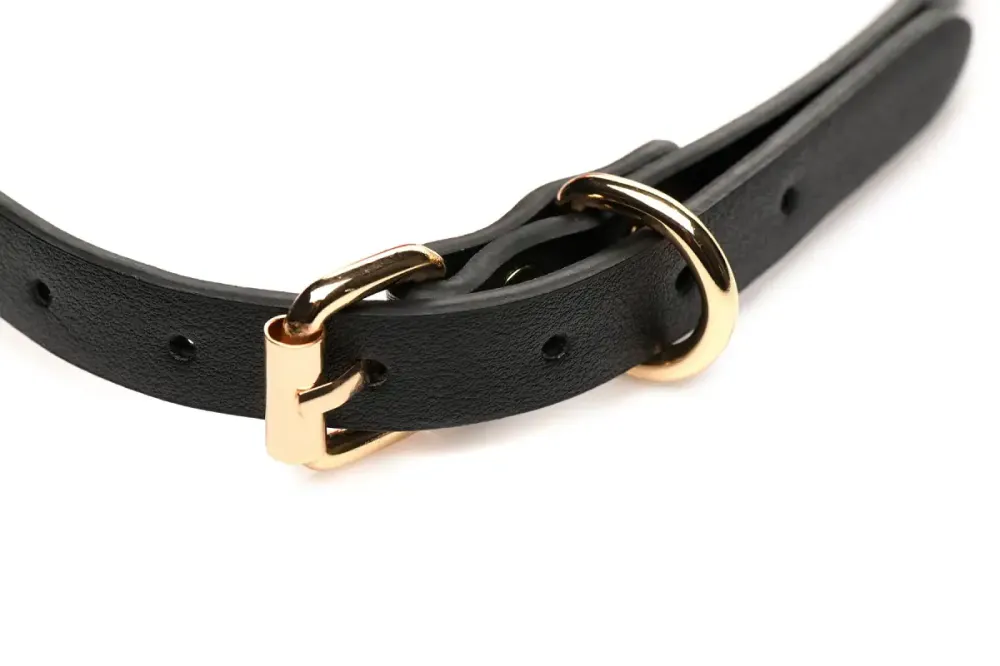 Силіконовий кляп з трояндою Master Series: Blossom Silicone Rose Gag – Red Львів - фото 7