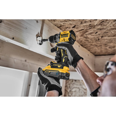 Шуруповерт DeWALT XR Li-Ion PowerStack 18 В, 2x5Ah, 90 Нм, 0-650/0-2000 об/мин, TSTAK (DCD800H2T) Винница - изображение 5