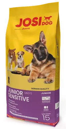 JosiDog Junior Sensitive (Йозі Дог Юніор Сенсітив) сухий корм без глютену для чутливих цуценят з 8 тижнів 18 кілограмів. Запоріжжя