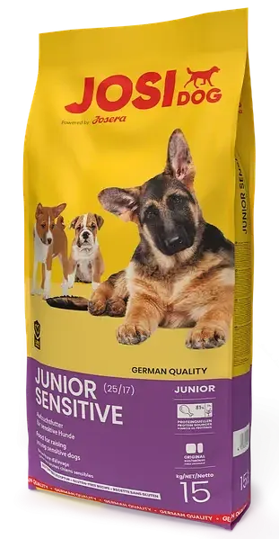 JosiDog Junior Sensitive (Йозі Дог Юніор Сенсітив) сухий корм без глютену для чутливих цуценят з 8 тижнів 18 кілограмів. Запоріжжя - фото 1