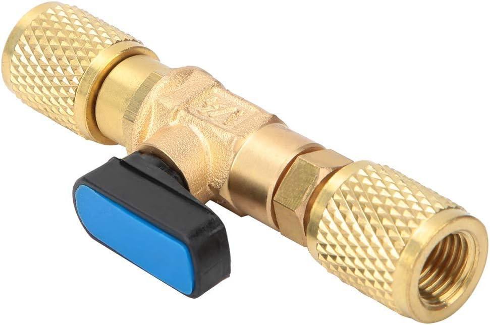 Латунный кран для заправки фреона R22 в холодильниках Киев - изображение 7