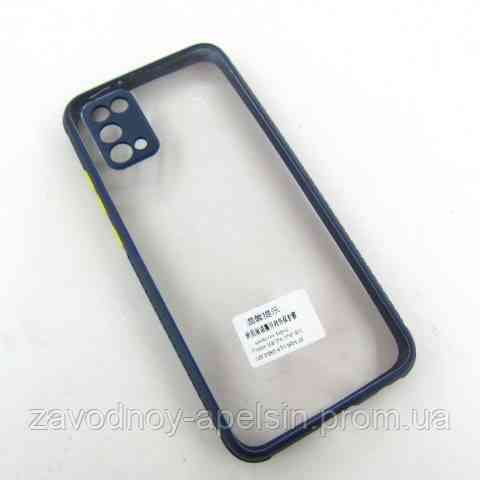 Samsung A02s A025 защитный чехол TPU+PC navy Одесса