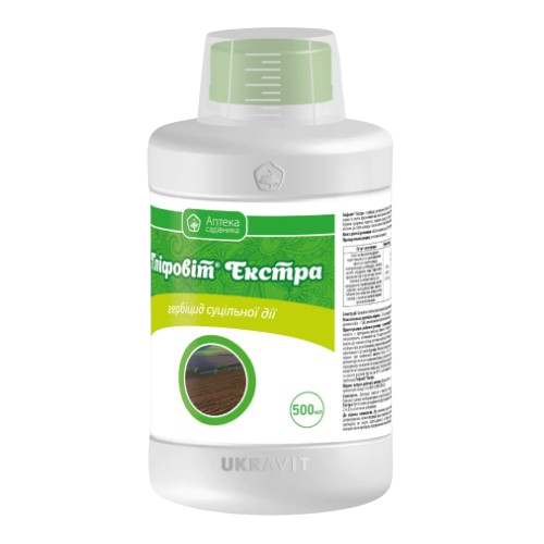 Гербіцид Гліфовіт Екстра 500мл розчинний концентрат Укравіт Житомир