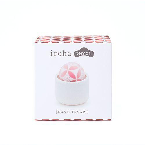 Потужний вібратор-кулька IROHA TEMARI Hana, що не передає вібрацію на футляр Sex Aura Київ - фото 2