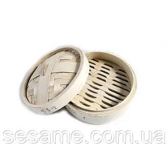 Вонтонница бамбуковая пароварка одноярусная d 18см Харьков - изображение 2