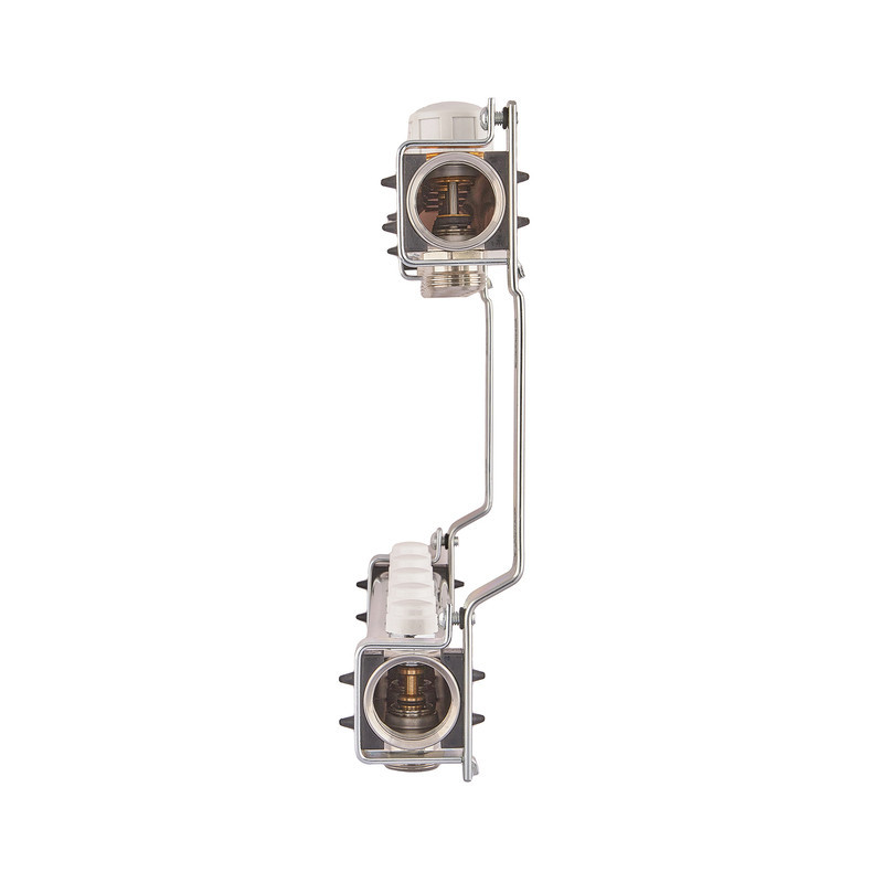 Колектор з термостатичними та запірними клапанами Roho R805-05M - 1"x 5 вих. (RO1045) Київ - фото 4