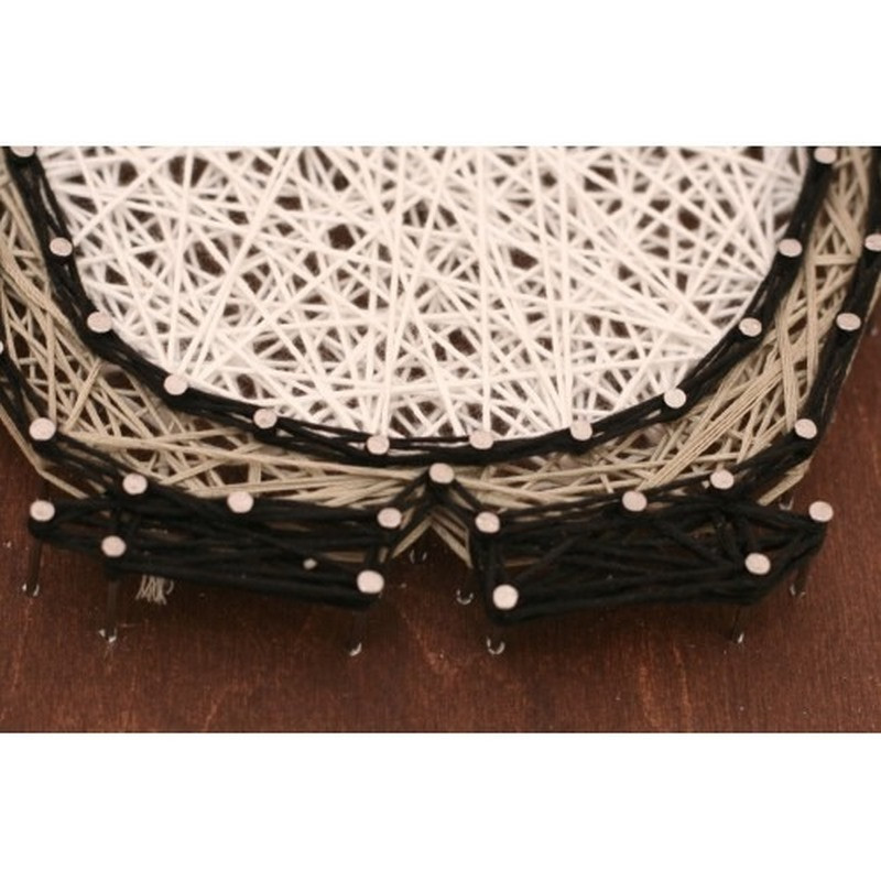 Набір стрінг-арт "Тоторо" ABC-025 дерев'яна основа Вінниця - фото 2