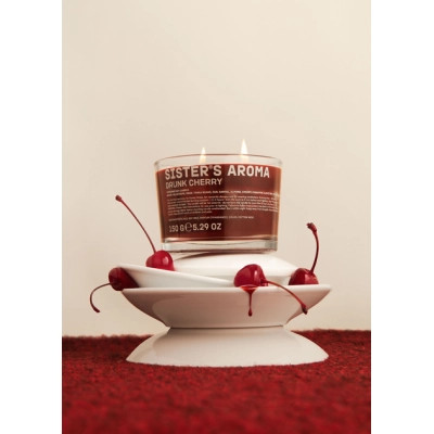 Ароматична свічка Sister&apos;s Aroma Drunk Cherry 150 г (4820227785452) Вінниця - фото 2