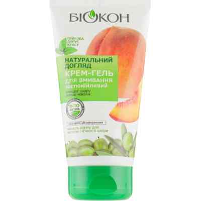 Гель для умывания Біокон Натуральный уход Успокаивающий 150 мл (4820160032606) Винница