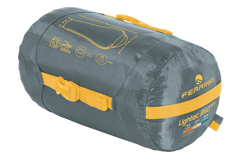 Спальный мешок Ferrino Lightec SM 850 +4°C Зеленый (86651QVV) Київ - фото 2