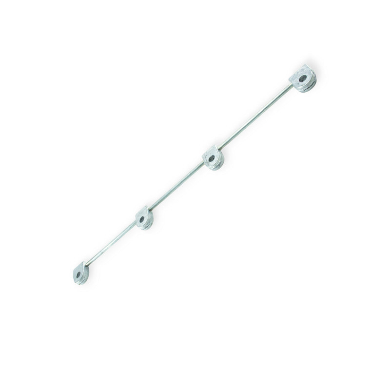 Трубка МТЗ дренажна форсунок (метал) обратки Мукачево - фото 1