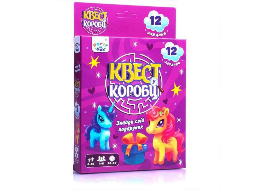 Гра настільна Єдиноріжки VT5902-01 ТМ VLADI TOYS Київ - фото 1