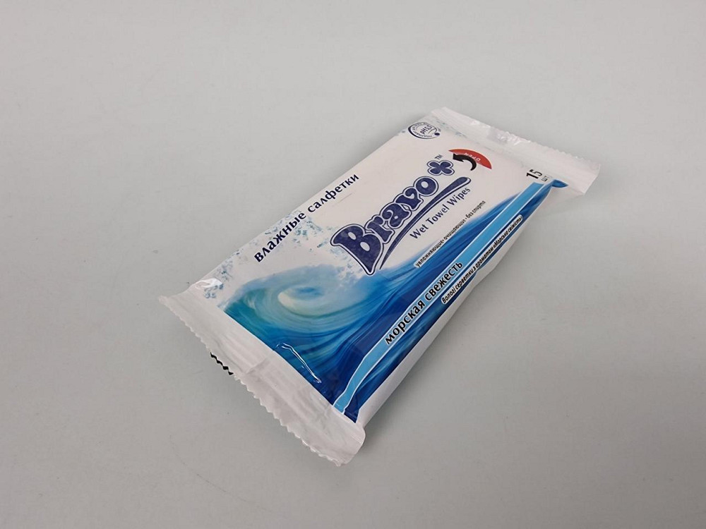 Влажная салфетка  15 шт 