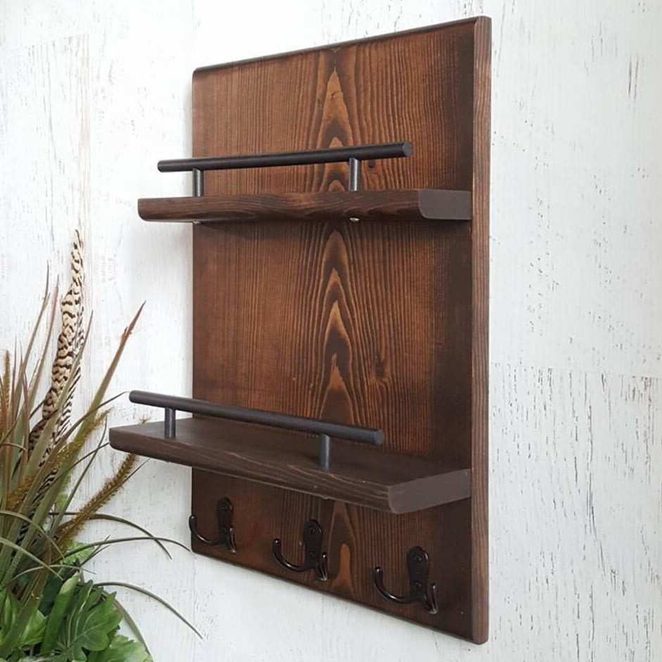 Ключниця дерев'яна "Славей" капучино Миколаїв - фото 2