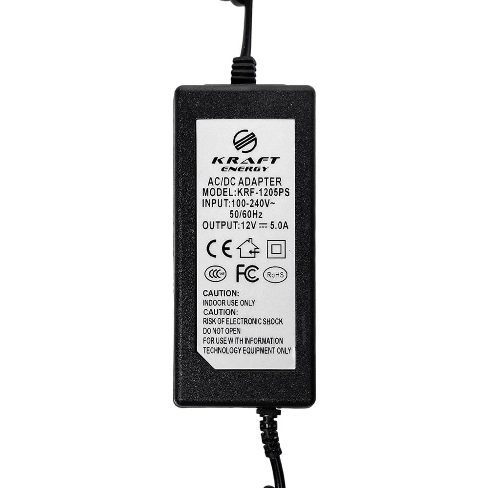 Блок живлення KRF-1205PS Kraft 12V/5A (43-00007) Киев - изображение 7