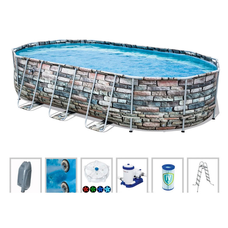 Бассейн каркасный Bestway 56719 (610-366-122см), 20241 л Винница - изображение 1