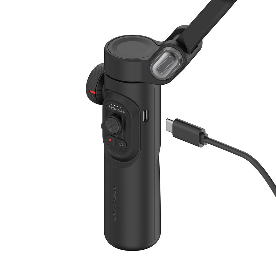 Триосьовий стабілізатор AOCHUAN Professional Gimbal Stabilizer for Smartphone SMART XE Чорний Київ - фото 6