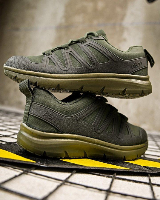 Городские тактические  кроссовки 5 11 tactical olive 4  ПП7458 Одесса - изображение 9