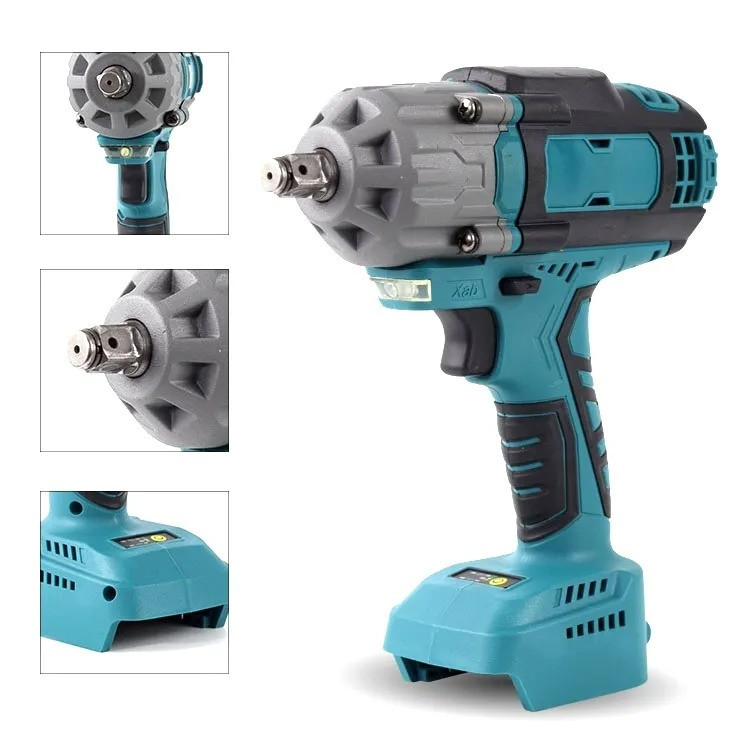 1500 NM Безщітковий ударний гайковерт 1/2 "1/4" Акумуляторний завод гайковерт (159749825) (159749825) Київ - фото 2