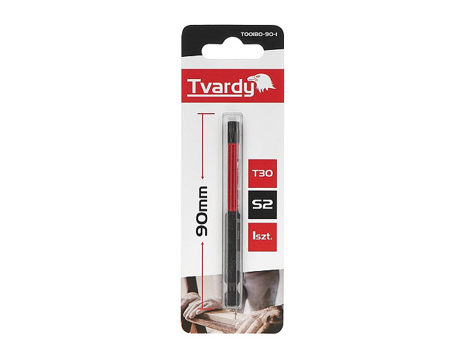 Біта удана "Tvardy" Torx T30 x 90мм Стрий - фото 3