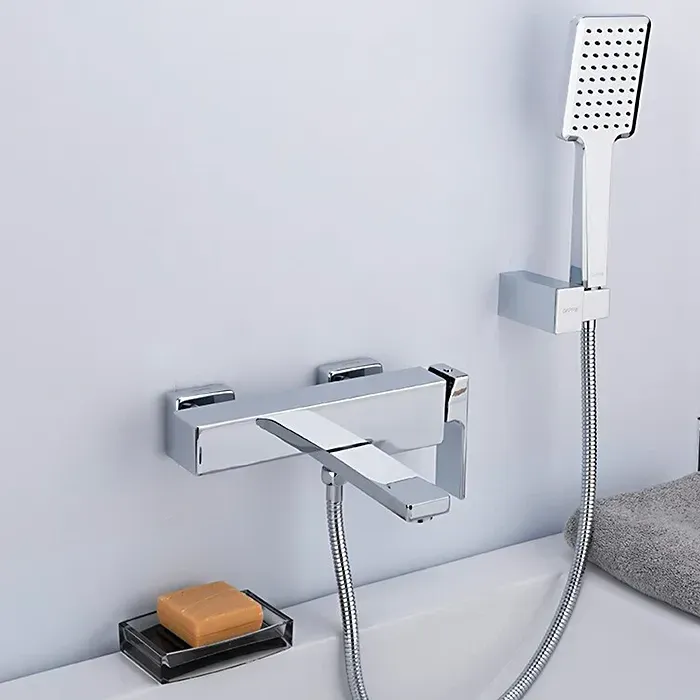 Смеситель для ванны с душевым гарнитуром GAPPO G3218 хром Киев - изображение 2