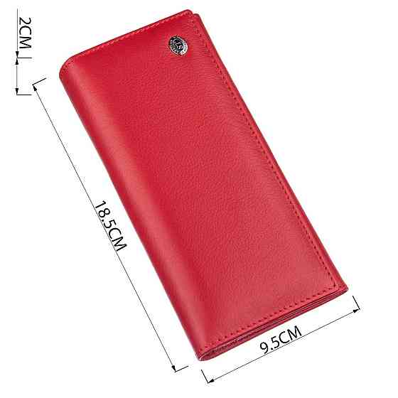 Жіночий гаманець ST Leather 20093 Червоний Київ