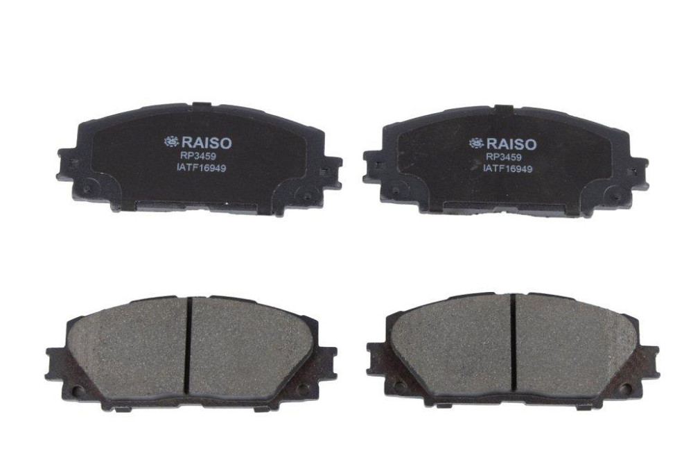Колодки тормозные передние Raiso (Швеция) Toyota Yaris, Тойота Ярис 10- #RP3459 UAWSIXA22 Ковель - изображение 1