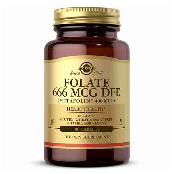 Folate 400 mcg (as Metafolin) - 100 Tabs Луцьк