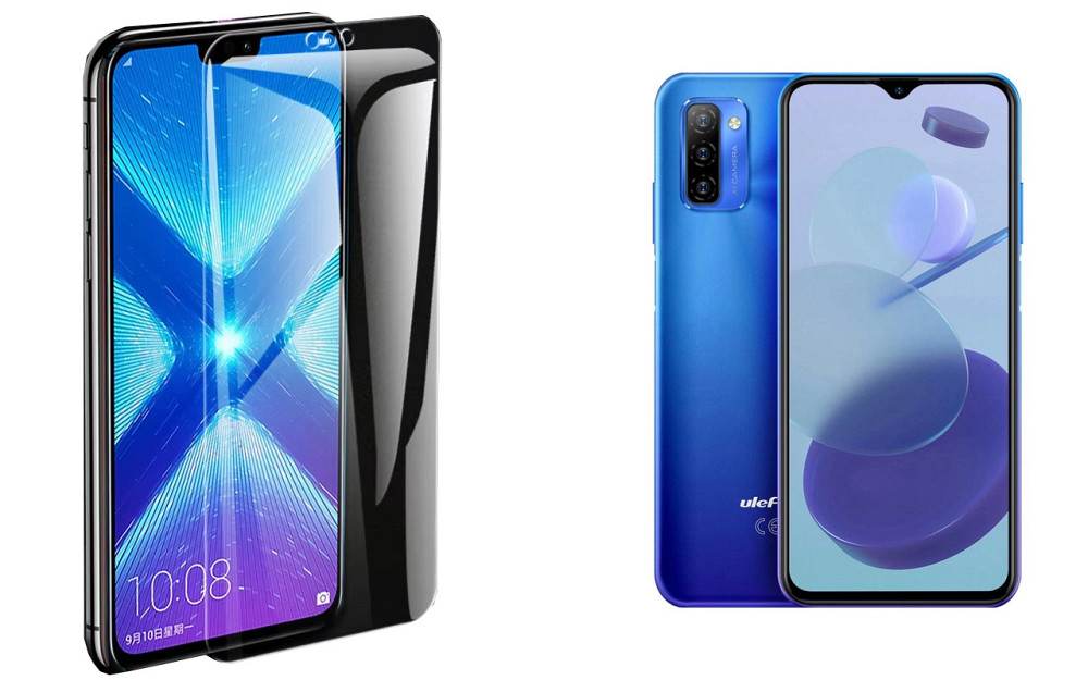 Защитное стекло NeoGlass для Ulefone Note 12, Note 12P – ультрапрозрачное и устойчивое Киев - изображение 2