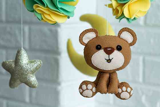 Мобіль на ліжечко для немовлят WoollyFox Киев