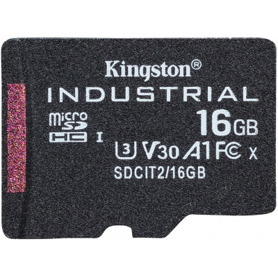 Карта памяти Kingston 16GB microSDHC class 10 UHS-I V30 A1 (SDCIT2/16GBSP) Винница - изображение 1