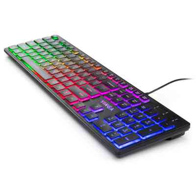 Клавіатура Vinga KB410 black Вінниця