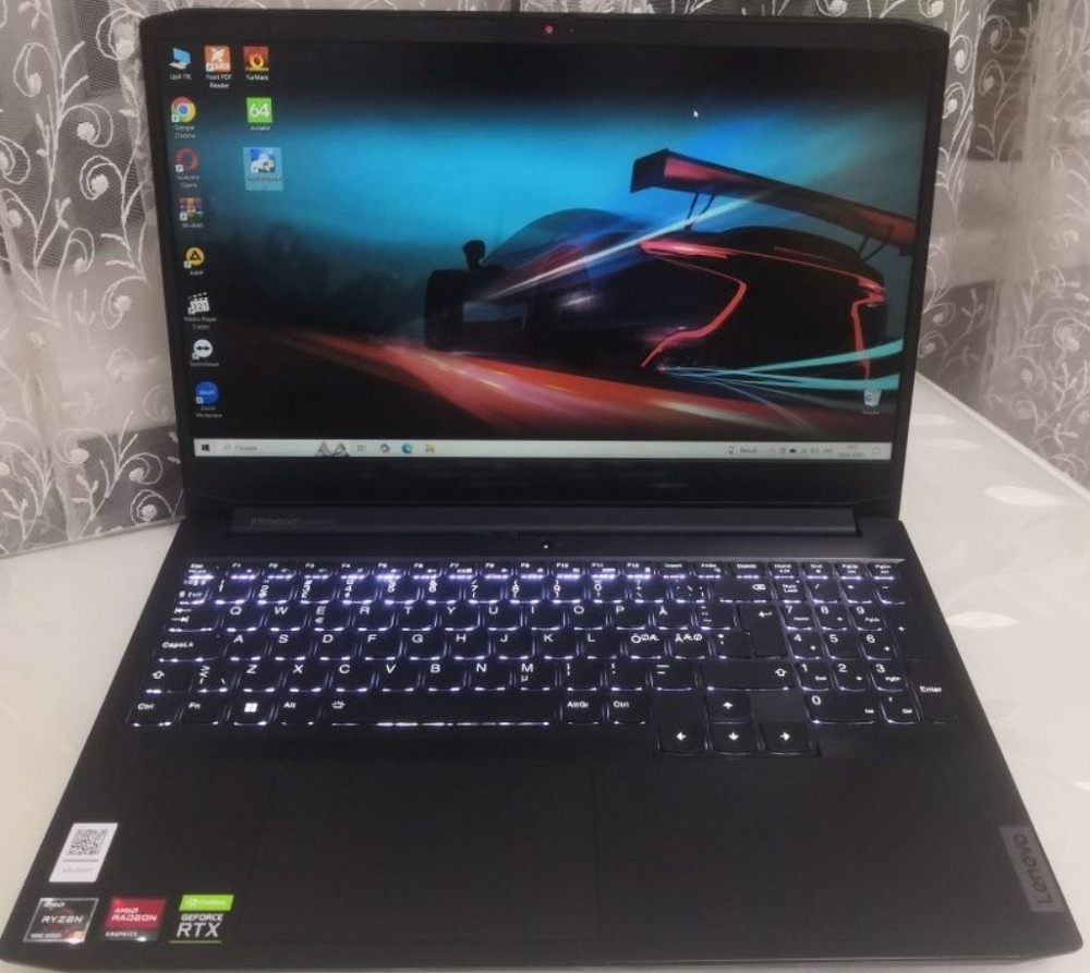 Ноутбук Lenovo Gaming 3/120Hz./ RTX 3060 6Gb./ Ryzen 5 5600H / RAM16GB/ SSD512Gb. Новый! Київ - фото 8