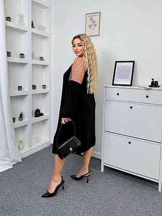 Жіноча сукня зі вставками з сіточки Одеса