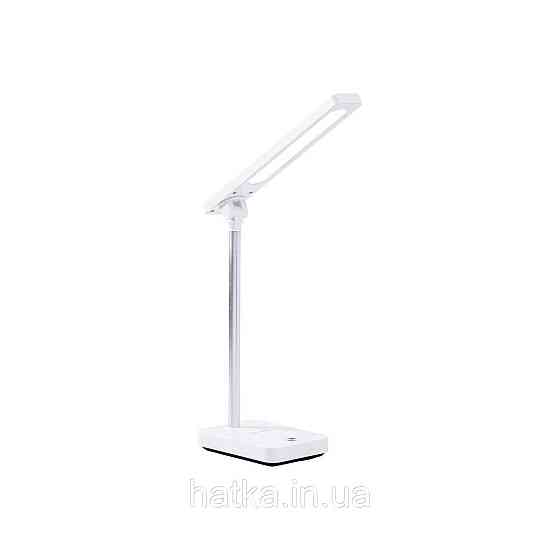Светильник настольный LED VALESO аккумуляторный, складной, полный спектр, белый 1938 Киев