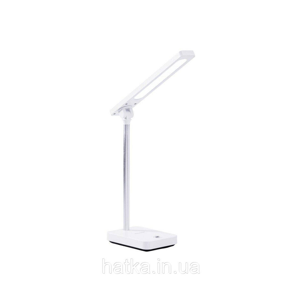 Светильник настольный LED VALESO аккумуляторный, складной, полный спектр, белый 1938 Киев - изображение 2