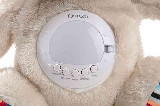 Іграшка-нічник Funmuch Видра з функцією колисання, проектором; колискові, білий шум (7120508) Київ